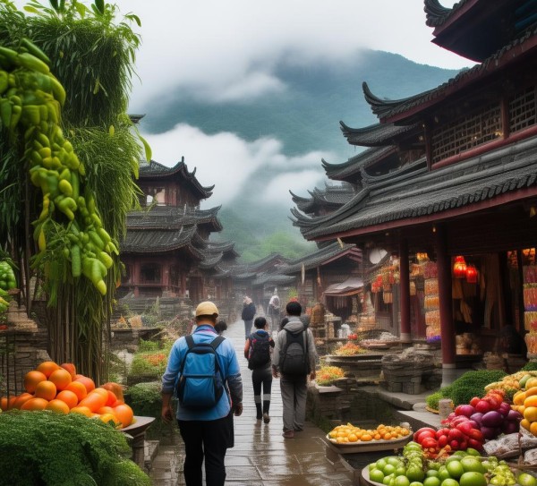 赫章秘境，探寻贵州赫章的绝美风光与地道特产,探寻赫章，揭秘赫章的景点与特产,特产,奇峰异石,第1张