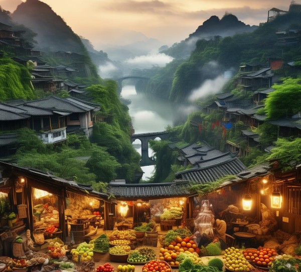 赣鄱寻踪之旅，绝美景点与特产风情的探秘之旅,江西之旅，探寻赣鄱大地上的绝美景点与地道的特产风情,特产,自然风光,绝美景点,第1张