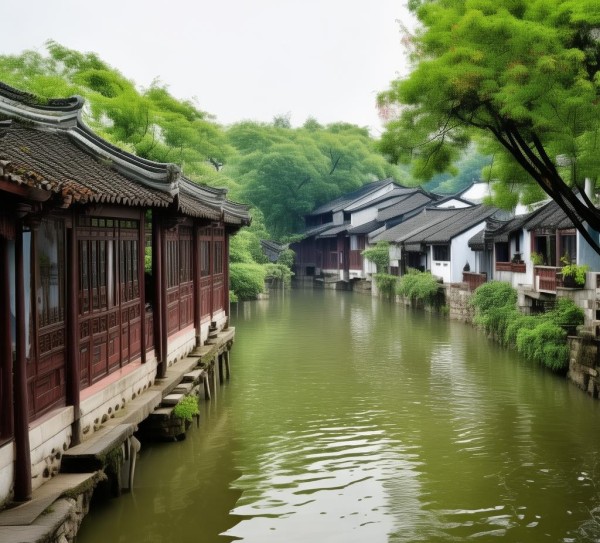 江南书法之源，兰亭水乡风情游——绍兴必访绝美景区,绍兴兰亭景区，探寻书法艺术之源，体验江南水乡之美——值得一游的绝美景区,江南水乡,穿越,第1张