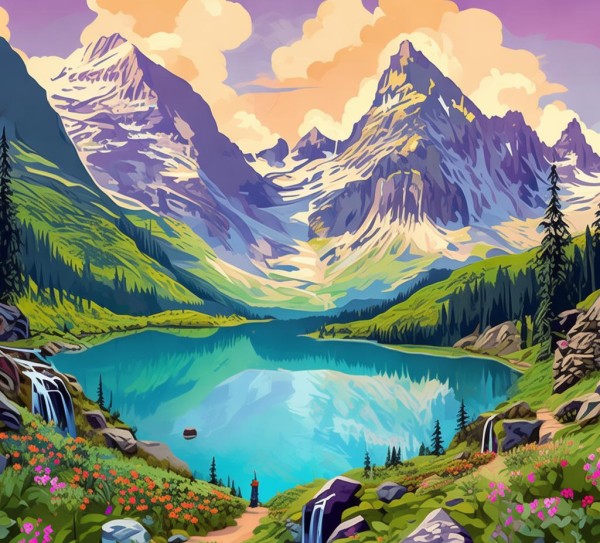 山间秘境探幽，山水画卷中的绝美景点旅游攻略,阳山旅游攻略，探寻这座山水画卷中的绝美景点,湖光山色,自然风光,奇峰异石,第1张