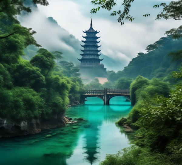 江畔秘境探幽，五大必游景点的神秘之旅,探寻神秘之美——从江必游的五大景点推荐,自然风光,第1张