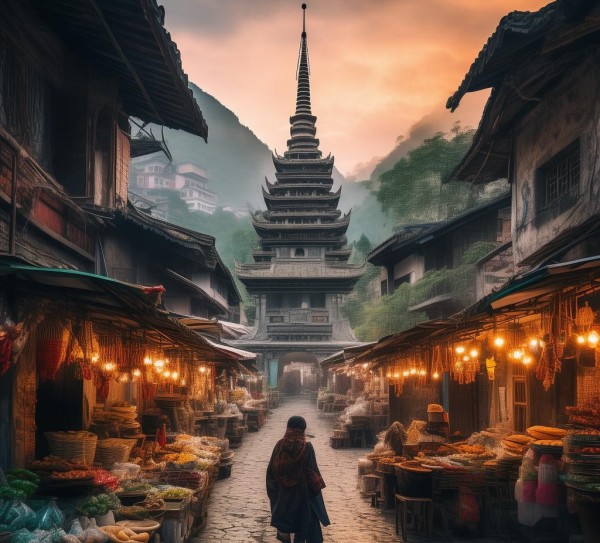 腾冲古城，特产探寻之旅,探秘腾冲，探寻这座古城的独特特产与迷人景点,古城,特产,古建筑,第1张