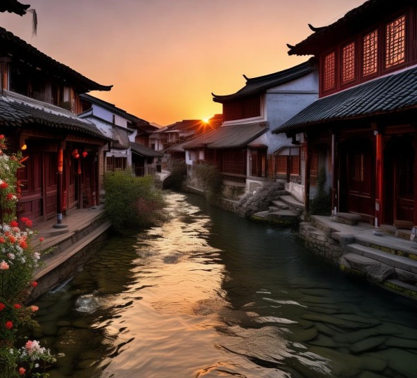 江口古镇探幽，黄岩江口韵味美景一探究竟