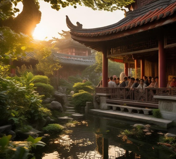 古都秘境探幽，城隍阁畔风景掠影