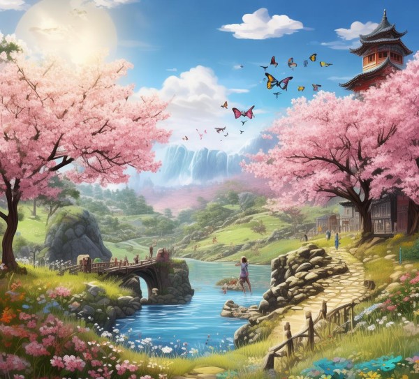 春日踏青必游，八大美景盘点攻略