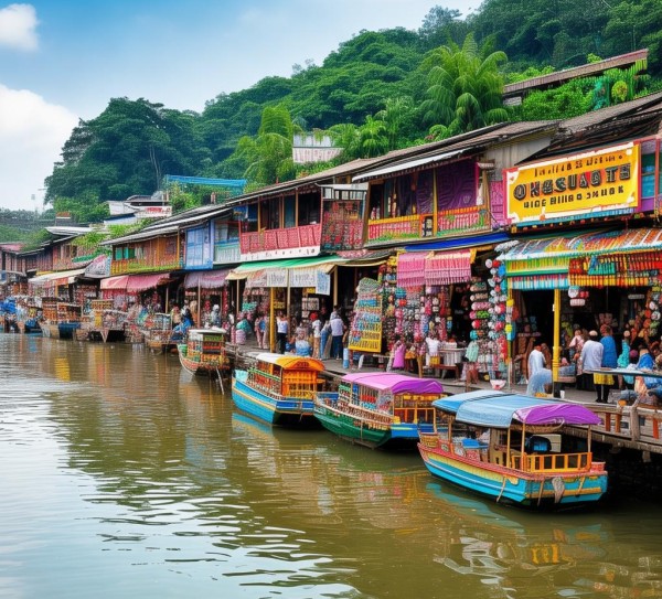河畔风情与特色商品，共筑旅游业繁荣之路