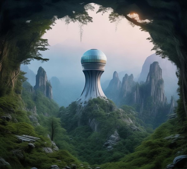 宇宙奥秘之旅，揭秘天眼景区的神秘魅力