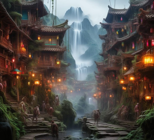 潜山秘境，揭秘多彩山城魅力